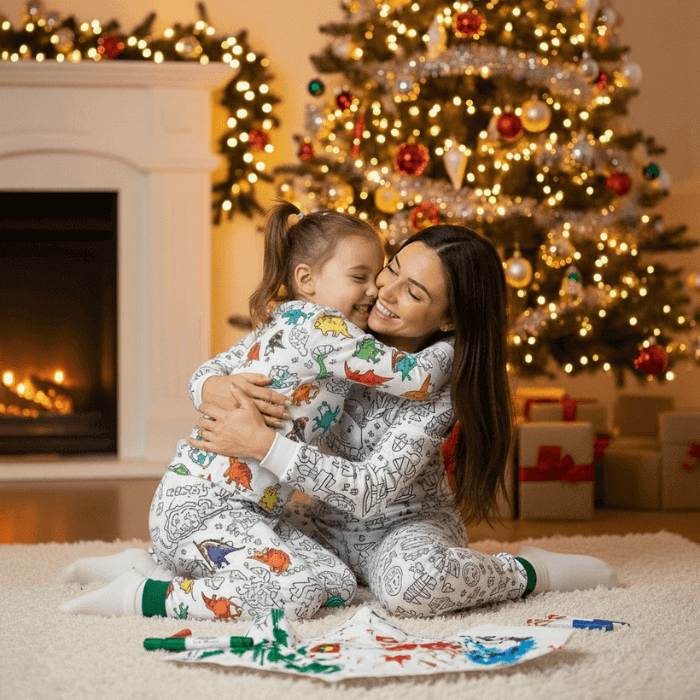 Pyjama enfant à colorier 2 pièces