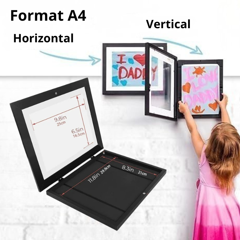 Petit Chef-d’Œuvre – Le cadre pour dessins d’enfants